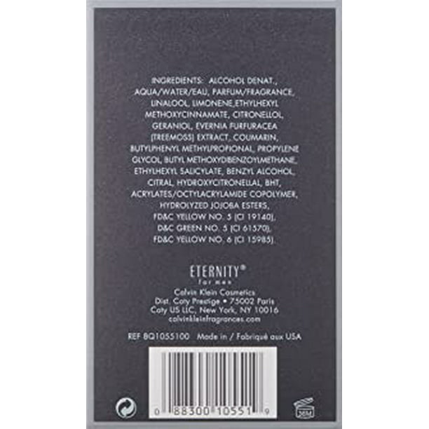 ETERNITY Aftershave 3.4 Oz de Calvin Klein