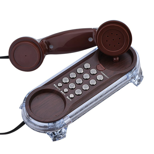 Teléfono Verde, Teléfono Fijo Vintage Europeo Antiguo Teléfono Fijo Máxima  Comodidad