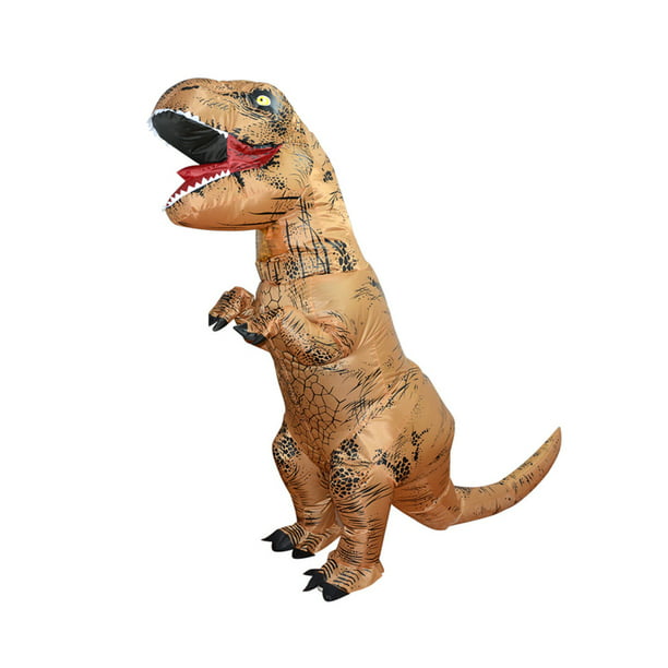 honor vistazo en frente de Disfraz Inflable Dinosaurio T-rex Beckon Halloween *Talla Adulto* | Walmart  en línea