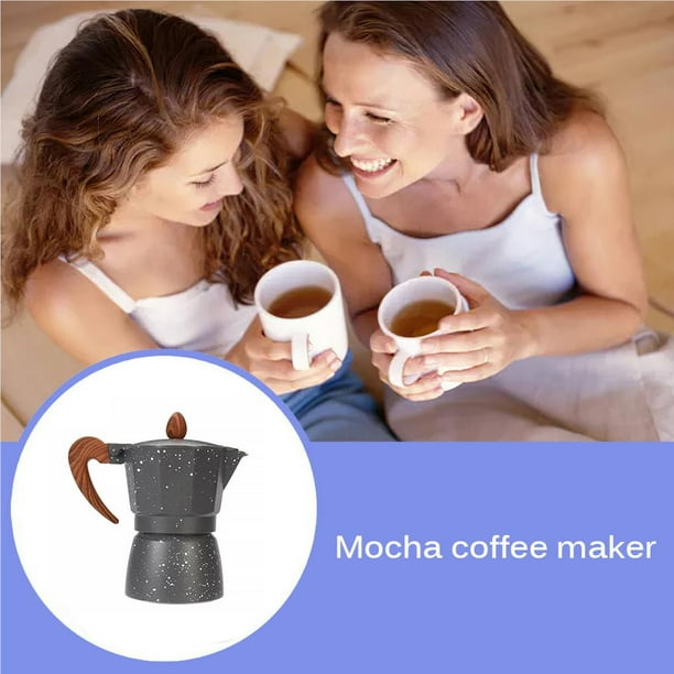 Cafetera Mocka 6 tazas para estufa Aluminio