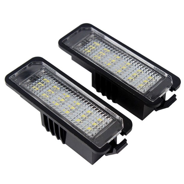 2pcs Luz matricula led luces LED para matrícula compatible con BMW