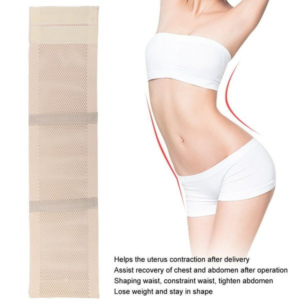 Faja abdominal postoperatoria para hombres y mujeres, faja posparto  posoperatoria para cirugías de cintura y abdomen, cinturón de apoyo de  cintura abdominal (L) EOTVIA NO
