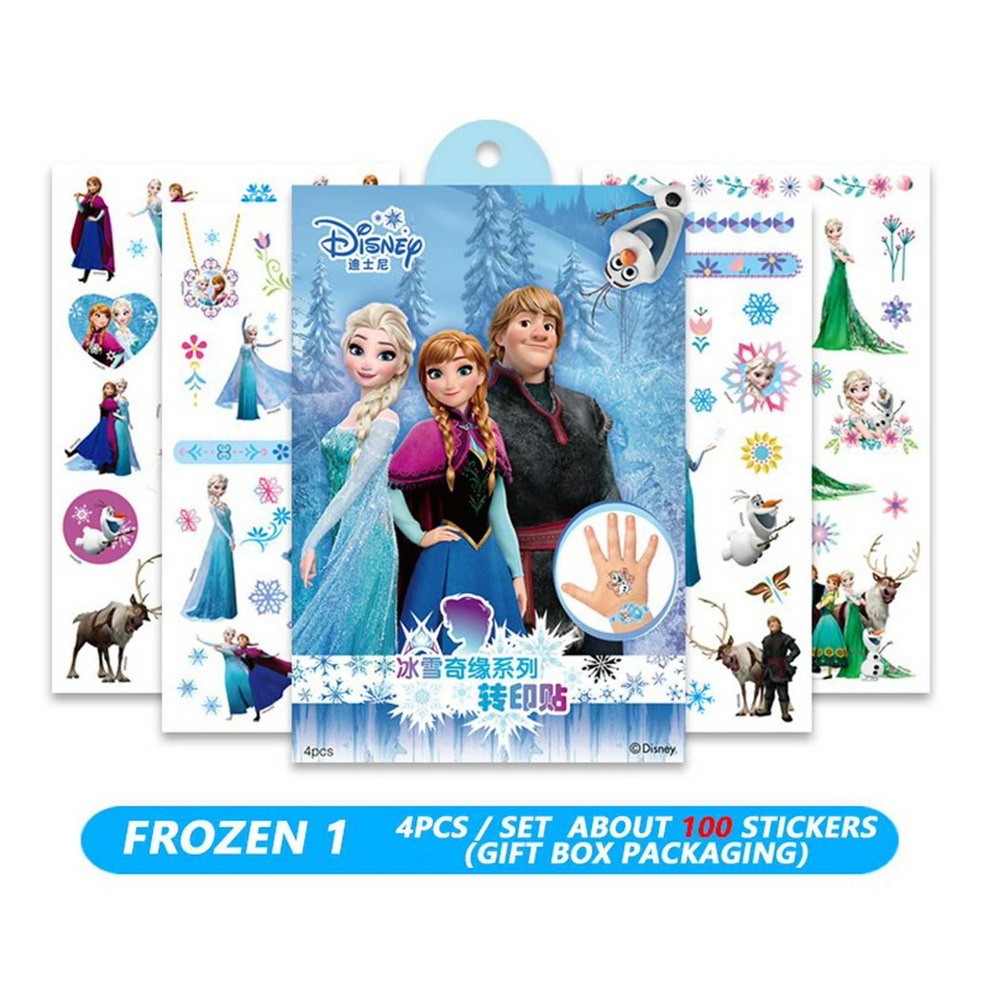 Disney Frozen Caja de pegatinas de 9 rollos