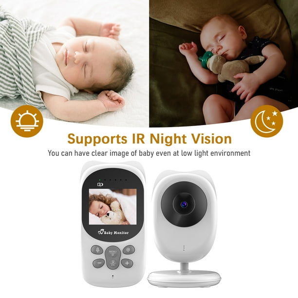 Cámara de videovigilancia de 4.3 pulgadasMonitor electrónico para  bebés1080p con cámara de vigilancia Cámara de niñera para bebés Mini  cámaras de teléfono para bebés