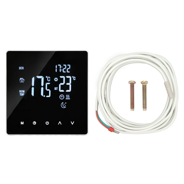 Controlador de temperatura inteligente 16A, termostato de