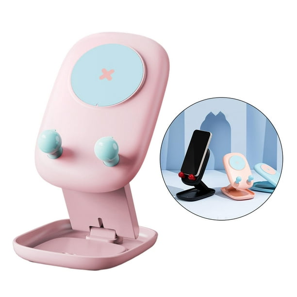 Lindo soporte de teléfono celular para automóvil, soporte de teléfono rosa  de Hello Kitty para clip de ventilación de automóvil, accesorios de