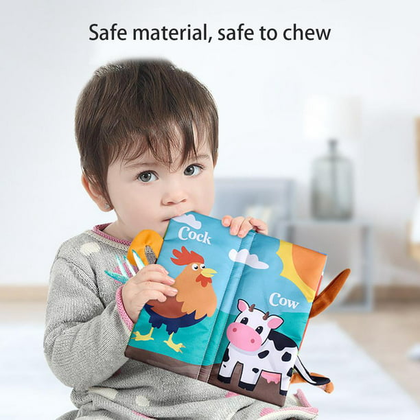 Nuestro mejor libro suave para la actividad de la tela de los bebés Libros  de la