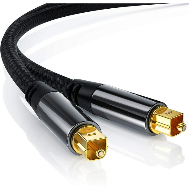 Que es un cable Digital Óptico - Cable de audio - (s/pdif) como