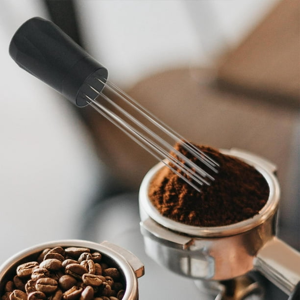 Distribuidor de café Distribuidor de herramientas de café con aguja de  acero inoxidable Fanmusic Distribuidor de café