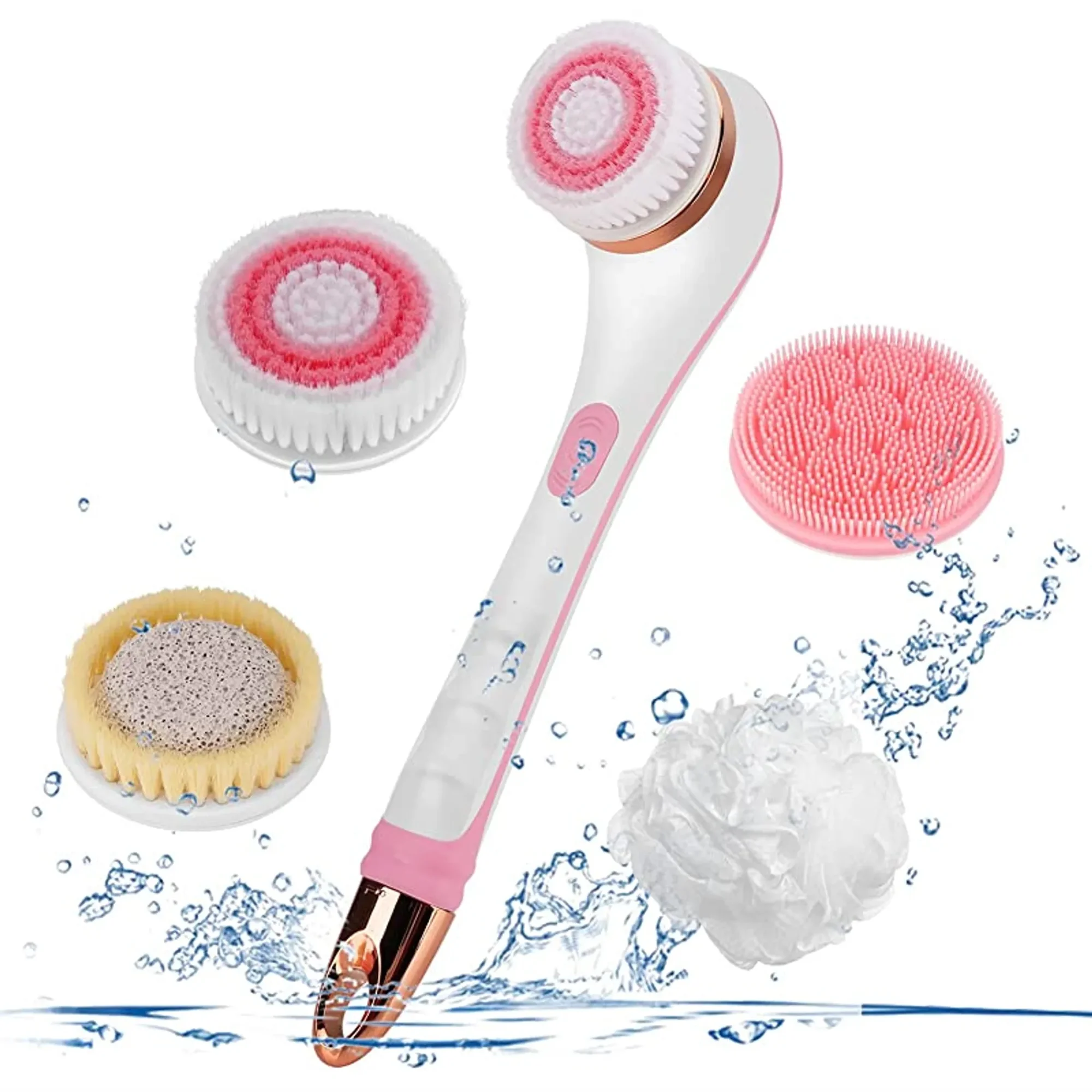 Bath brush, electric shower brush, back brush, massage brush Xishao ...