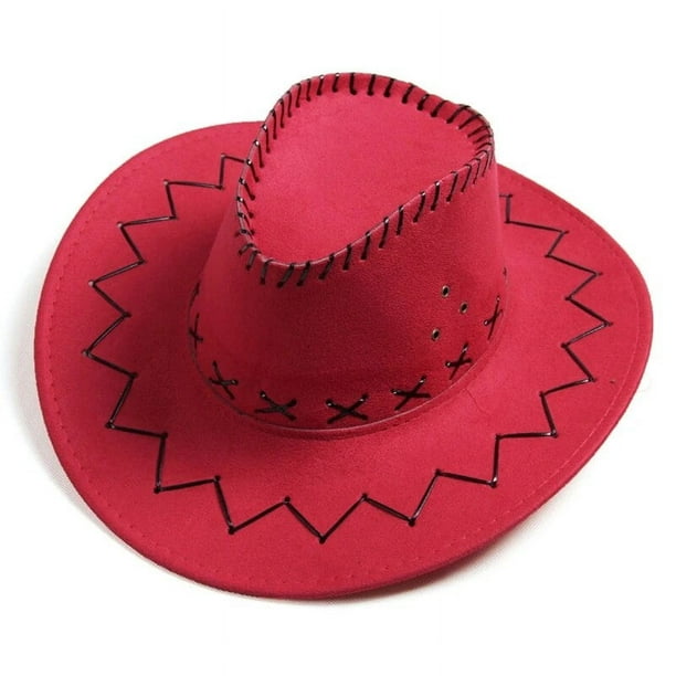 Sombrero de vaquero occidental con ala curvada para niños pequeños, sombrero  de Sol para exteriores, regalos de cumpleaños para niños, fiesta de  vacaciones, Cosplay