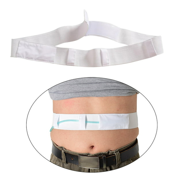 Cinturón álisis abdominal ajustable, suministros de , lavable, cintura  cómoda Colcomx Cinturón de diálisis abdominal