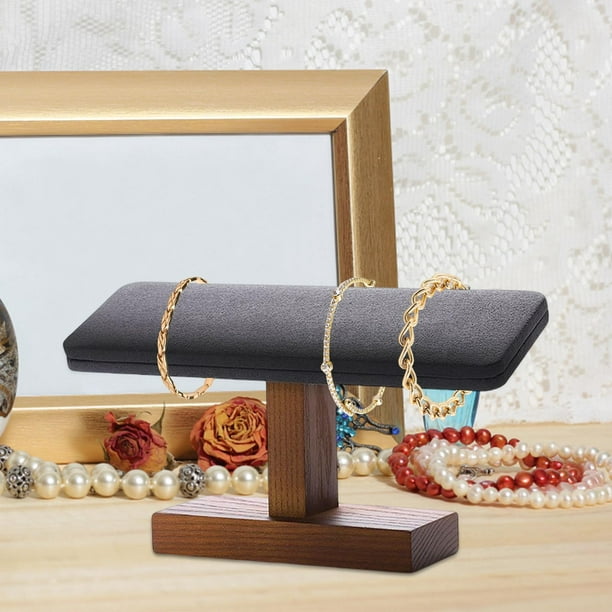 Caja De Almacenamiento Para Collares, Soporte De Exhibición, Organizador De  Cadena Para Encimera De Yinane soporte de exhibición del collar