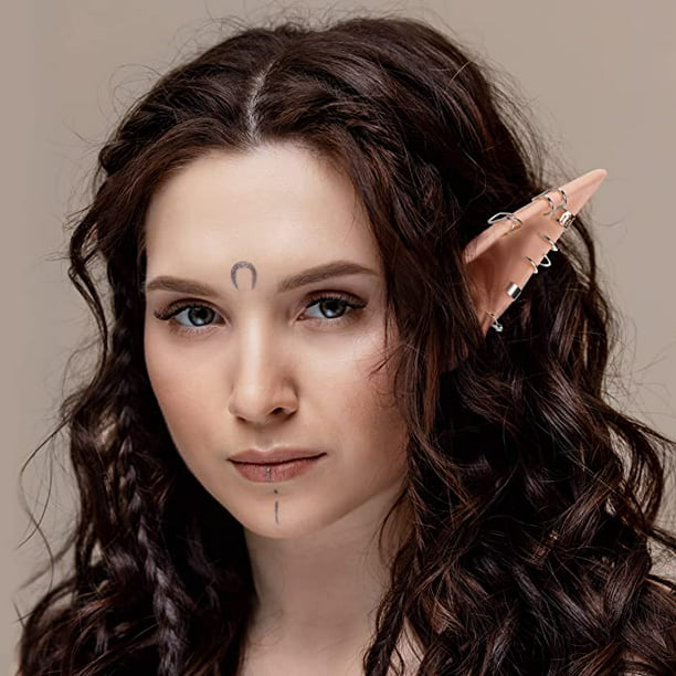 Orejas de elfo, orejas de elfo para mujer, orejas de hada, orejas de elfo  para disfraz, hadas, duendes y duendes, accesorios de maquillaje para