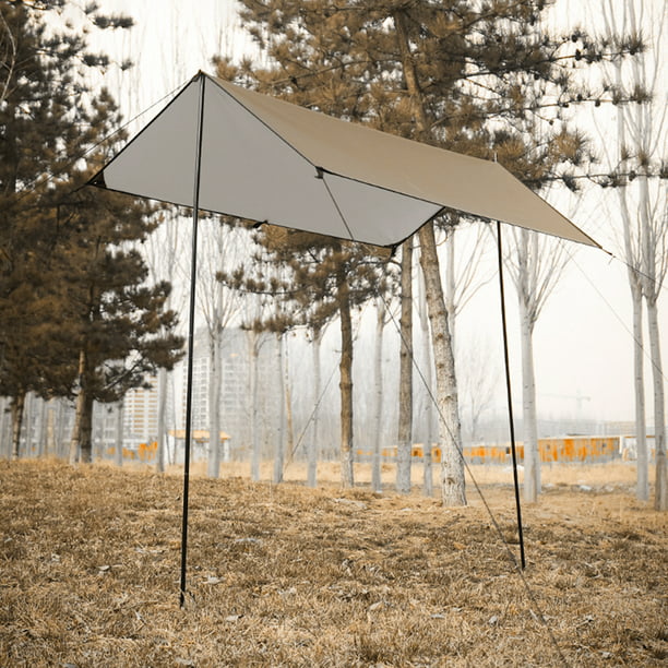  Toldo portátil para camping al aire libre con postes y