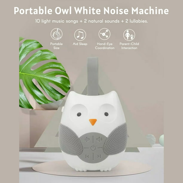 Máquina de ruido blanco Owl portátil – Motherna