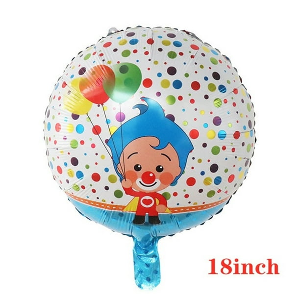 Globo feliz cumpleaños infantil de foil en globos para cumpleaños.