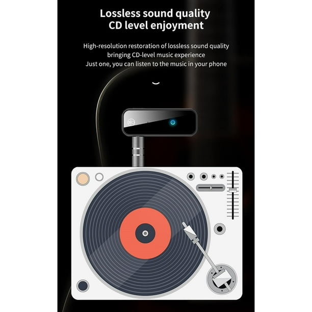 Adaptador de audio Bluetooth (manos libres) para coche - Música – Music  Stage