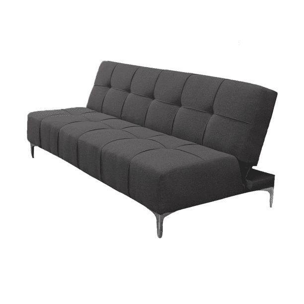Sofa Cama Reclinable El Bazar Store New York Gris Oxford , Futon 3