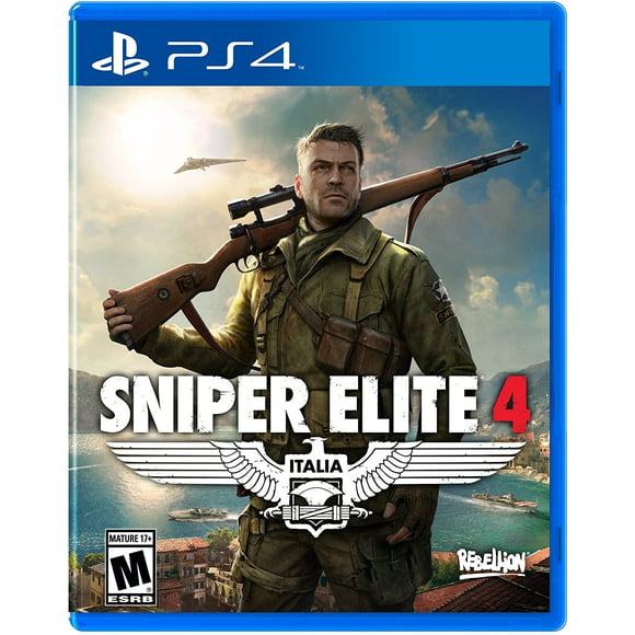 sniper elite 4 italia  playstation 4  nuevo rebellion developments standard