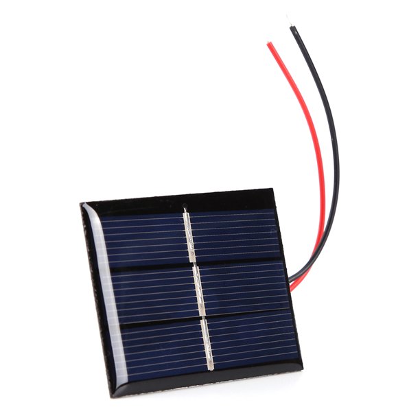 Kuymtek Mini panel solar 3W 12V Módulo de celda pequeña Tablero de  polisilicio Cargador solar DIY