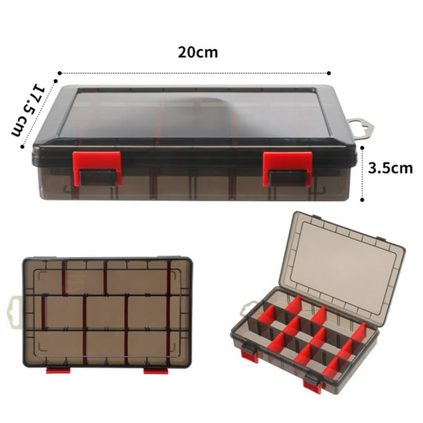 Caja De Señuelos De Pesca Caja de pesca portátil impermeable cebo