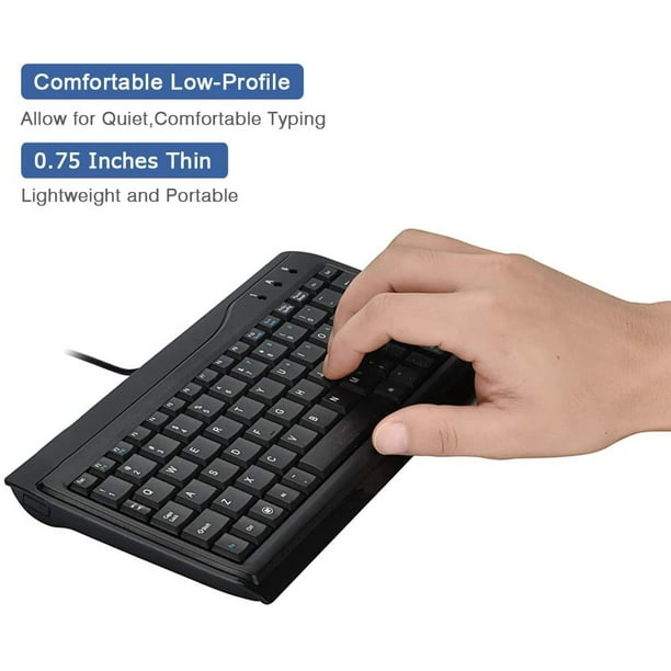 Mini Teclado Keyboard Con Cable Usb Con 78 Teclas - MODATECNO