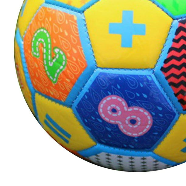 pelota fe fútbol de espuma de piel integral de 8 pulgadas, perfecta para  niños o aprendices del juego, para ejercicios en el exterior (segunda