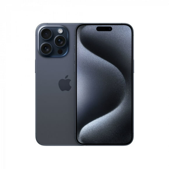 apple iphone 15 pro max 256 gb  titanio azul