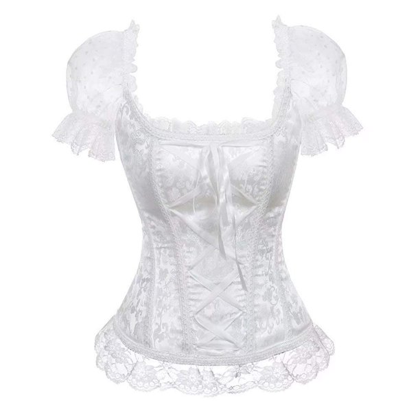 Corsés para mujer Floral Overbust Corset Bustier Lencería Top Gothic  Shapewear Ropa interior sexy Fridja nalpqowj29704