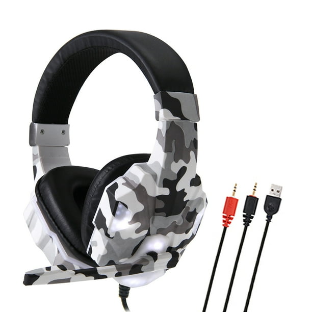 Auriculares Gaming TFixol Gris Camuflaje TFixol Walmart en l nea