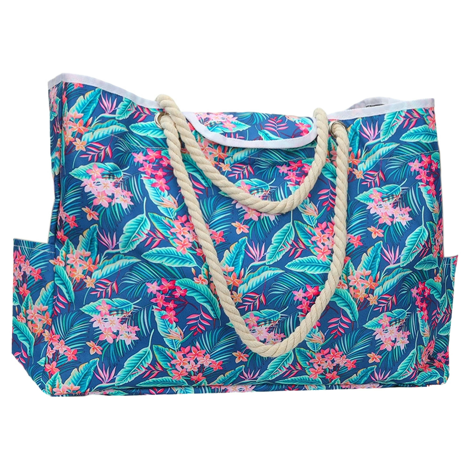 Bolsa de playa grande para mujer, bolsas de playa y bolsas con cremallera  para piscina, gimnasio, viajes, bolsa de mano diaria