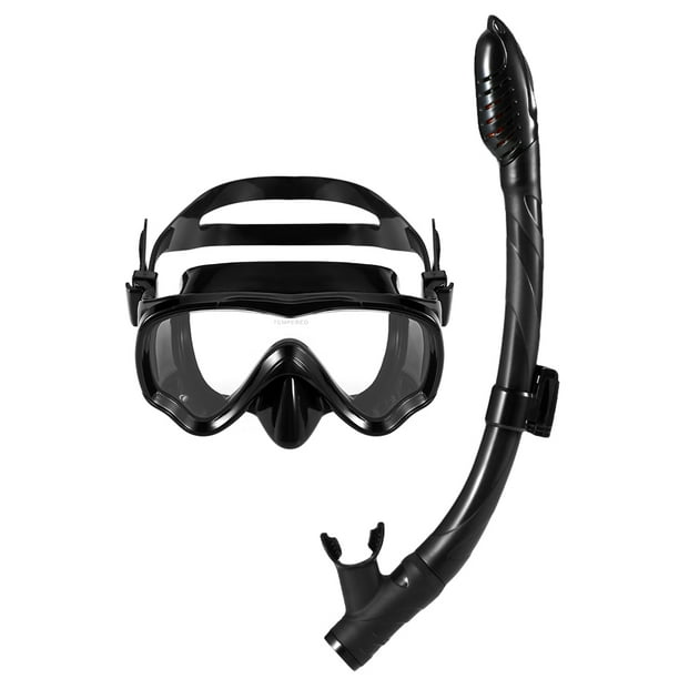 Gafas de buceo Irfora Adultos Máscara de apnea Buceo antiniebla Snorkeling  Máscara de natación Buceo Lente de vidrio templado Gafas para hombres  Mujeres Irfora Gafas de buceo