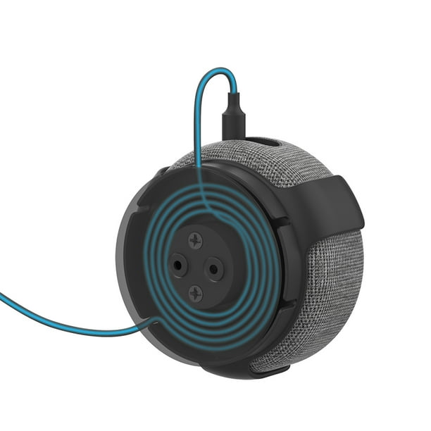 Soporte de pared para Alexa EchoDot 3ª generación, gestión de cables  integrada, accesorios para ahorrar espacio - AliExpress