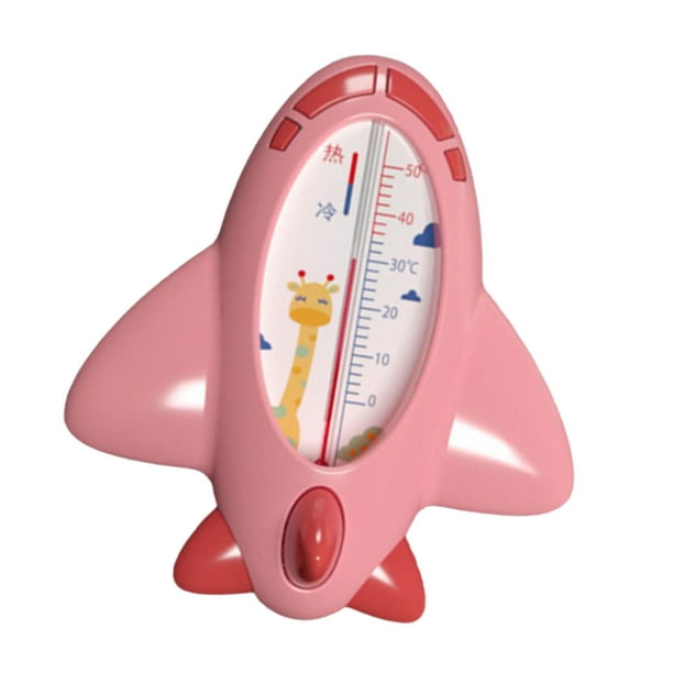 Termómetro de agua Termómetro de baño para Bebé Recién nacido Baño rosa  Sharpla termómetro de piscinas