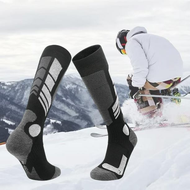 Calcetines de esquí para niños, calcetines de snowboard para esquí, calcetines  térmicos gruesos y tr CUTICAT Calcetines de esquí para niños