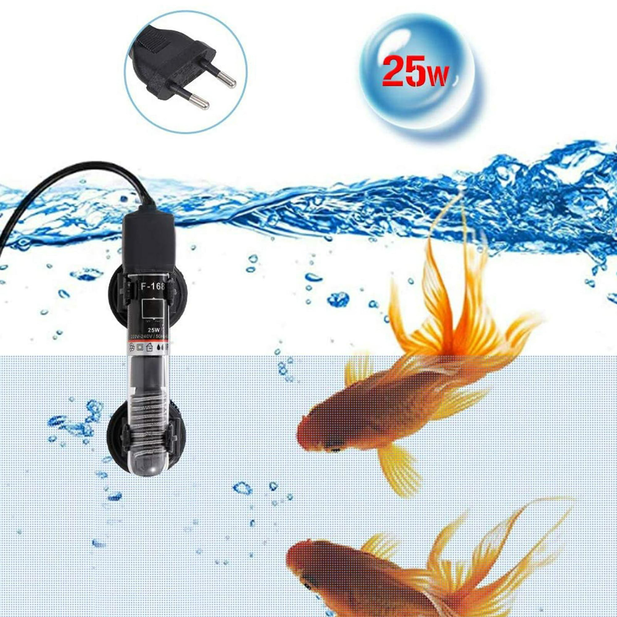 Bomba Sumergible Bomba de agua sumergible para acuario, fuente para pecera  con 12 luces LED (UE) Likrtyny Libre de BPA