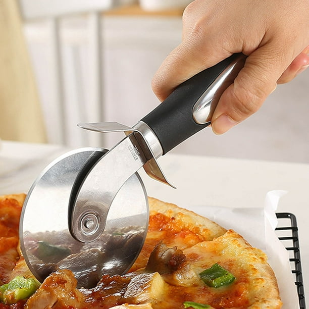  Cortador de pizza de acero inoxidable, cuchillo