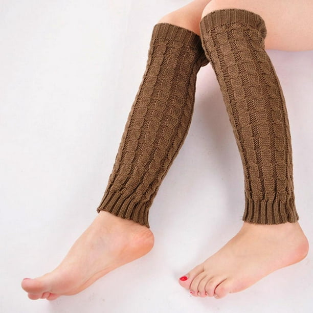 Invierno para Mujer Calentadores de Piernas Muslo Tejer sobre Calcetines Altos Botas , , 40cm Yinane calcetines más cálidos para las mujeres | Walmart línea