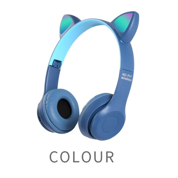 RGB sobre Auriculares Inalámbricos Bluetooth Bluetooth con Micrófono  Estéreo perfke