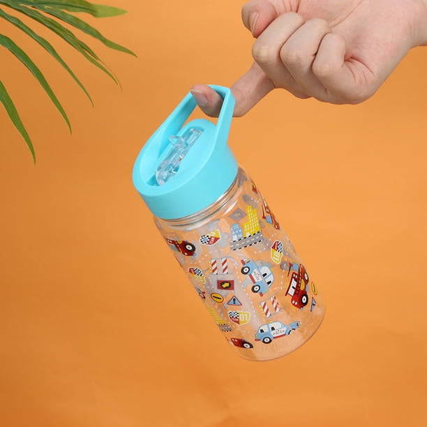 Los niños beben botella a prueba de fugas lindo vaso con pajita para  deportes de viaje escolar Likrtyny Para Estrenar