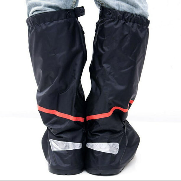 USHTH Cubrezapatos impermeable para botas de lluvia, color negro, con  reflector (1 par) (XX-Large) - Tamaño XX-Large Women/XX-Large Men : Precio  Guatemala