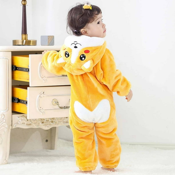 Pijamas Para Niños Pequeños Otoño Invierno Bebé Infantil Unisex Pijama Para  Niños Onesie De Felpa Tr Odeerbi LM103-2937