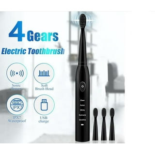 Clearance Electric Toothbrush, Electric Toothbrush with 6 Brush Heads, 5  Cleaning Modes,Smart 20-Speed Timer Electric Toothbrush IPX7 -Newly  Upgraded