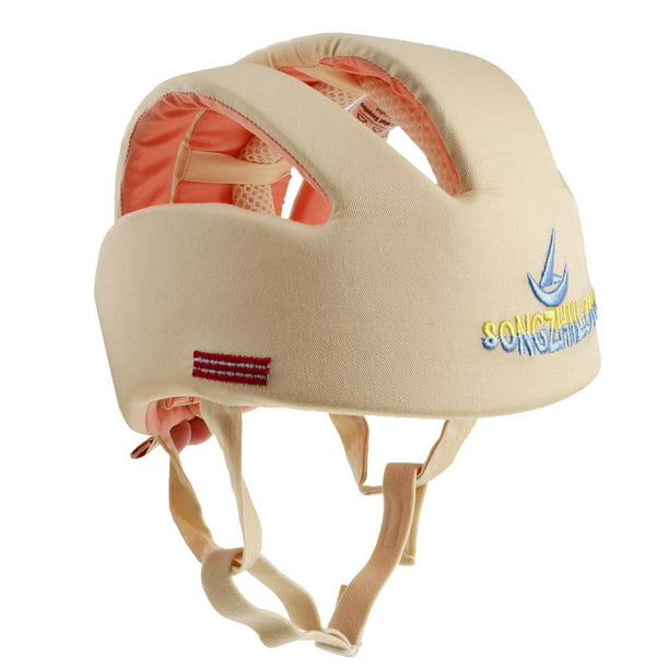 casco de seguridad ajustable para bebe arnes protector para la cabeza  gatear