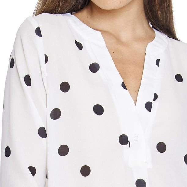 Blusón Largo Para Mujer Con Lunares Moda Casual multicolor CHI Incógnita 550429 | Walmart en línea