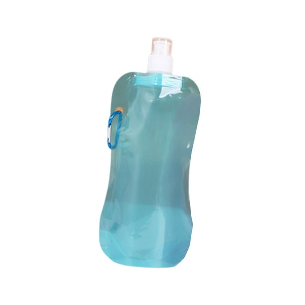 Botella para agua y bebidas plegable