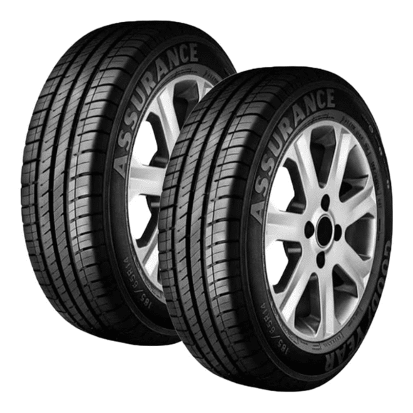 paquete de 2 llantas 18565 r15 88t goodyear assurance maxlife