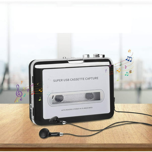 Reproductor de cinta Vintage, grabadora de Cassette, USB, Radio antigua,  Bluetooth - AliExpress