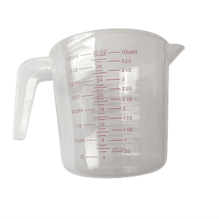 TAZA MEDIDORA PLASTICA 32 oz / 1 quart / 4 cups